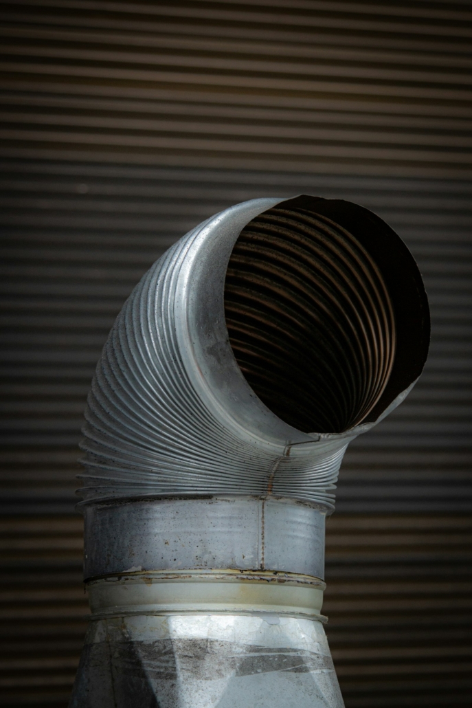 Conducto de ventilación metálico corrugado